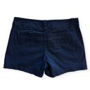 New York & Co. -Navy Shorts-2 side pockets & 2 back pockets-zipper on front-EUC-Sz 0 Photo 1