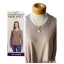 Nine West  tan sweater size XXL NWT Photo 1