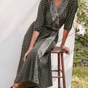 Garnet Hill batwing faux wrap midi maxi dress Photo 0