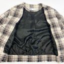 ZARA  Plaid Tweed Jacket Blogger Favorite Cropped Blazer Ballloon Sleeve Photo 10