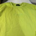 Lonely Ghost  Lime Green Pullover Logo Sweatshirt Pickleball Photo 1