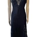 Frederick's of Hollywood Frederick’s of Hollywood Y2K Black Goth Witchy Lace Lingerie Maxi Slip Dress Photo 1