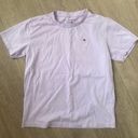 Tommy Hilfiger Lilac Logo Tee Size Small Photo 0