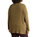 Sanctuary  Staying Cozy Cowl Neck Tunic- Field Green Size 1X Photo 1