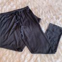 Natori Women’s  Ribbed Super Soft Pajama Pant in Dark Gray Size Small Photo 2