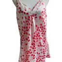 Oscar de la Renta  Pink Label Lingerie/ Nightgown / Slip Pink/ Red / Size L Photo 0