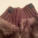 Calvin Klein NWT  Faux Fur Mittens Photo 1