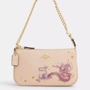 Coach New Year Nolita 19 With Chain Signature Canvas/Leather And Dragon CQ072 Photo 12