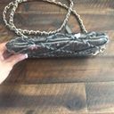 Big Buddha  Taupe Sequin Bag with Gold Chain Strap Photo 3