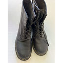 Dr. Martens  Black Smooth Leather 1460 Lace Up Womens Size 8 39 Ankle Boots 11821 Photo 2