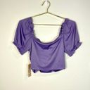 Iris 🆕  Lavender Crop Top Photo 4