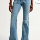 Abercrombie & Fitch  ultra high-rise flare in medium wash size 28/women six NWT Photo 1