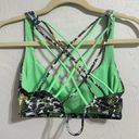 Lululemon  Free to Be Sports Bra Floral Print Size 10 Photo 3