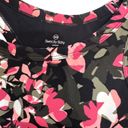 Sweaty Betty  Black Floral MIDI Bra Bralette Size XXS NEW Photo 2