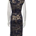 Philosophy  di Lorenzo Serafini Blue Gold Gorgeous Dress Sz M Photo 2