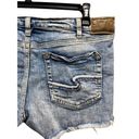 Silver Jeans Silver Classic Stretch Boyfriend Shorts Blue Size 34 Festival Beach Boho Summer Photo 10