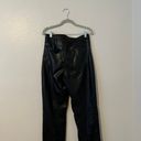 Abercrombie & Fitch Abercrombie Vegan Leather Pants Photo 9