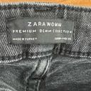 ZARA  Womens Premium Denim Jeans Collection Embellished Skinny Dark Wash Size 26 Photo 6