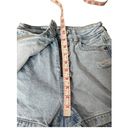 American Eagle  Mom Skort Light Wash High-Rise Distressed Women Size 00 - EUC Photo 10