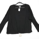 Eberjay NWT Eberjey X Revolve Heather Slouch Tee in Black Size M Photo 2