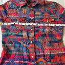 Polo  Ralph Lauren Women’s Aztec Southwestern Pearl Snap Button Up Size Small Photo 5