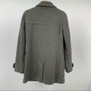 Banana Republic  Gray Wool Toggle Peacoat XS Photo 7