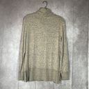 Nine West  Women’s Medium Cowl Neck Gray & Tan Pull Over Sweater Photo 4