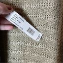 August Silk  Loose Knit Open 3/4 Sleeve Cardigan NWT Oatmeal Tan Neutral Capsule Photo 3