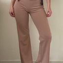 NWT! Rose Belted Work Pants Pink Photo 1