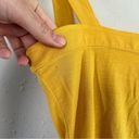 Capulet  Mustard Yellow Tie Up Tank Top Bodysuit Fall Party Casual  Small Photo 8