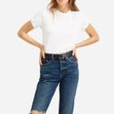 Everlane NWT  The ’90s Cheeky Button Fly Distressed Ankle Straight Jean Size 26 Photo 2