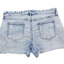 Ava & Viv  Womens Plus Size 26W Acid Wash Stretchy Denim Jean Shorts Photo 1