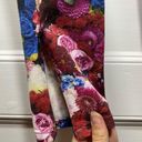 Opening Ceremony  Thierry Boutemy Floral Print Mid-Rise Skinny Jeans Pink Sz 4 Photo 9