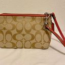 Coach Small Pink Wristlet Clutch Photo 4