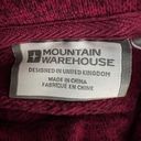 Mountain Warehouse  Sweatshirt Women 6 Dark Pink Marled Cowl Neck Cozy Athleisure Photo 5