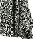 cupio  Animal Print Women’s Bell Sleeve Size Medium V Neck Photo 8