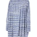Tracy Reese  Women's Size L Long Sleeve Open Front Casual Cardigan Sweater Blue Photo 1