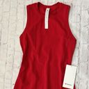 Lululemon NWT  All Aligned Midi Dress in Dark Red Size 4 Photo 1