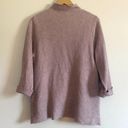 Tahari  Mauve Mock Turtleneck Sweater Photo 1