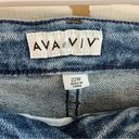 Ava & Viv  Shorts Denim Jean Mid-Rise Midi 4” Rolled Cuff Button Fly Sz 22W NWT Photo 7