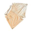 Torrid  Tie Front Lined Khaki High Waisted Boyfriend Linen Blend Shorts Sz 16 Photo 0