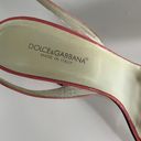 Dolce & Gabbana Dolce Gabbana Vernice Patent Leather Strappy Beaded Heels Sz 10 (40) Photo 9