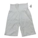 BP  Womens White  High Waist Athletic Size XS Pull-On Bike Shorts Photo 2