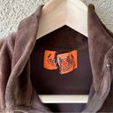 Juicy Couture Vintage  Velour Zip Track Jacket S Brown Photo 2