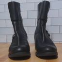 Harley Davidson  Sadie D84068 Boots Black Side Zip Harness Women Shoes Size 8.5 Photo 0