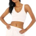 Alo Yoga Airbrush Real Bra Tank medium ivory Photo 0