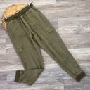 American Eagle  green utility cargo joggers Photo 0