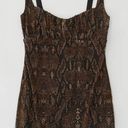 Urban Outfitters Snakeskin Mesh Dress Photo 0