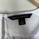Zac and Rachel  white crew crochet lace sleeveless tank blouse Photo 6