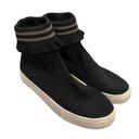 American Eagle  Women Black Hi-Pro Sock Sneaker, Size 10 Photo 3